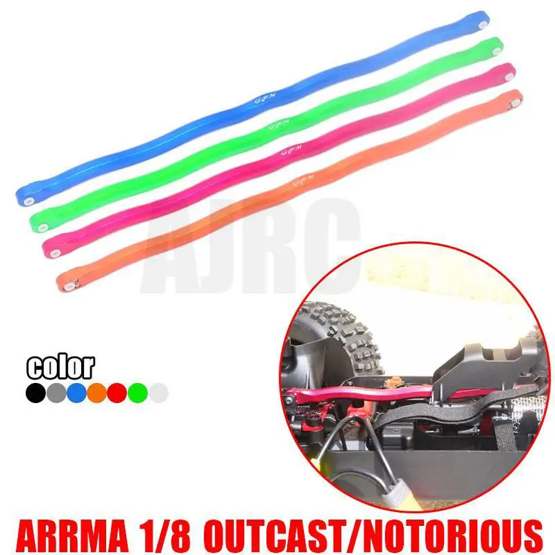 

GPM ARRMA 1/8 TALION 6S ARA106048 Metal Aluminum alloy body middle beam fixed keel tie rod-support AR320504+ARA724530+ARA320501