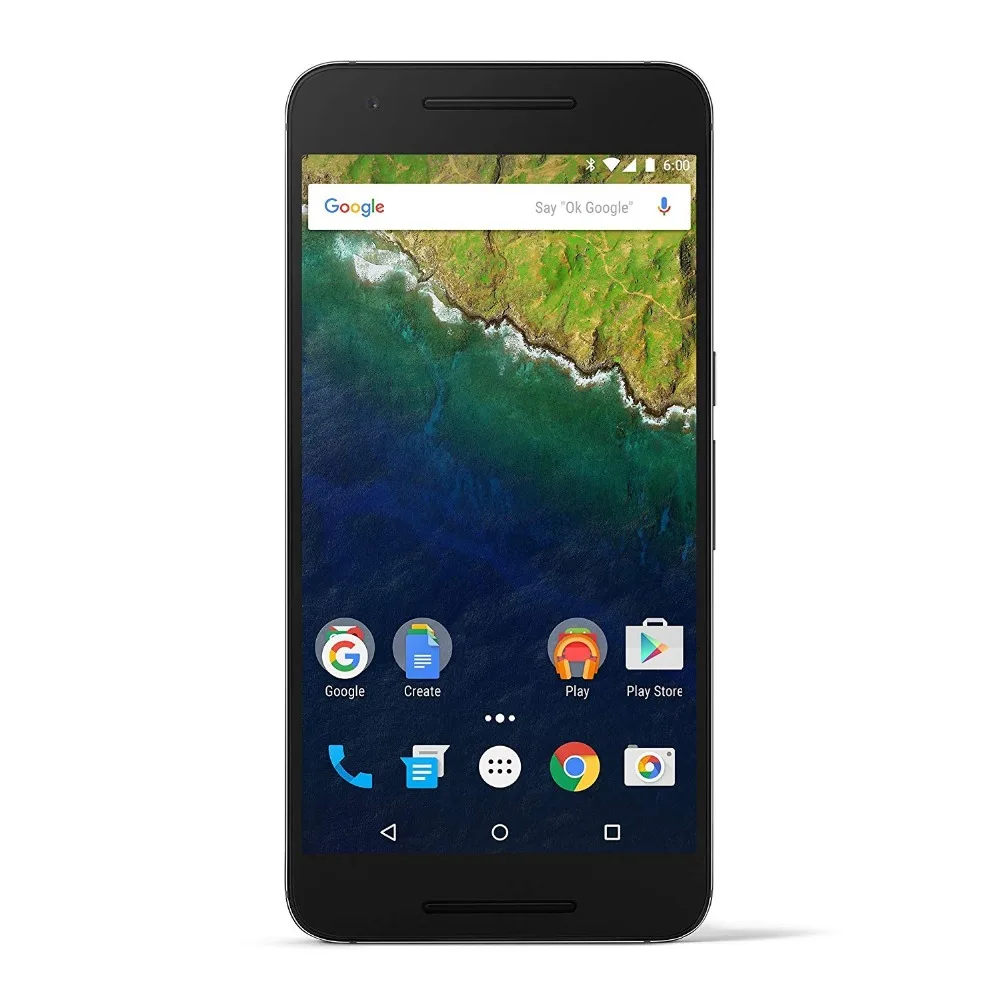 global version celular huawei nexus 6p smartphone 1440 x 2560 pixels snapdragon 810 nfc cellphone android mobile phone free global shipping