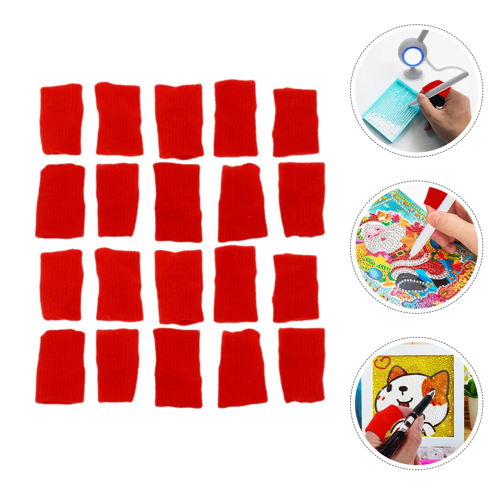 

20 Pcs Multipurpose Finger Cot Tools Nylon Multi-use Protectors