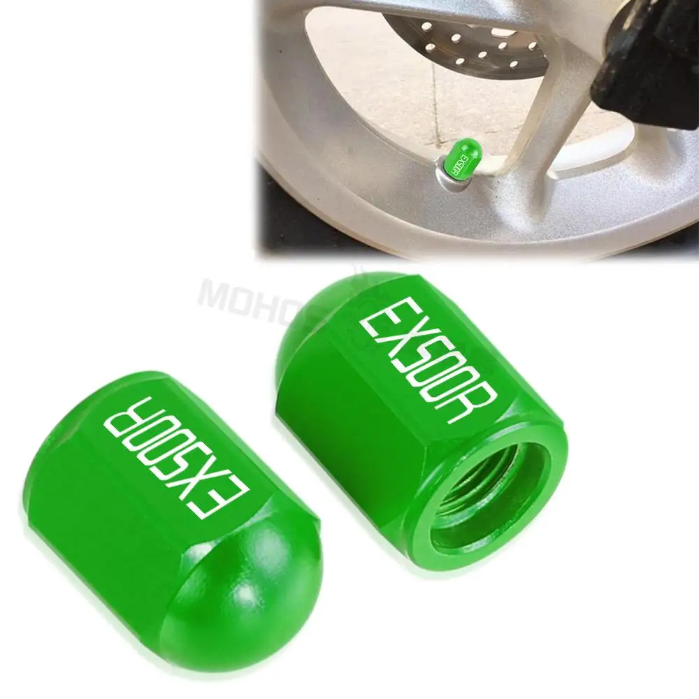 

Для KAWASAKI EX 500 R EX500 R 1990 1991 1992 1993 94 + аксессуары для мотоциклов EX500R колпачки стержней клапанов колесных шин CNC AirtightCover