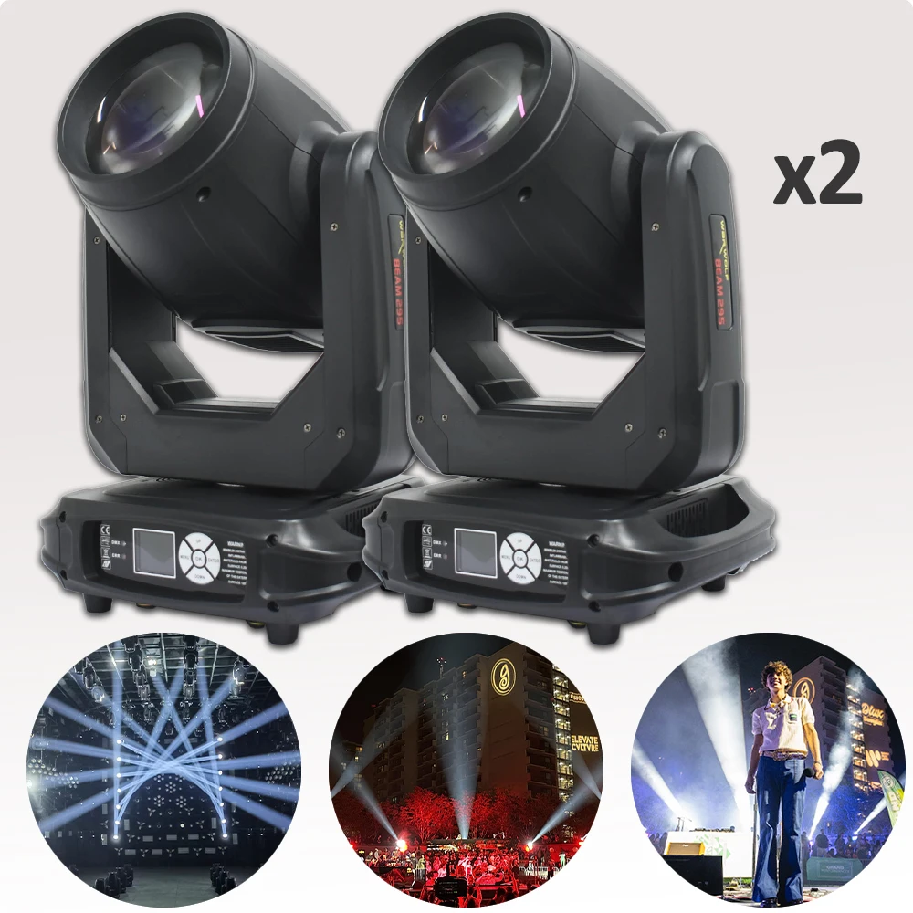 2 шт./партия прожектор с вращающейся головкой 295 Вт 12R