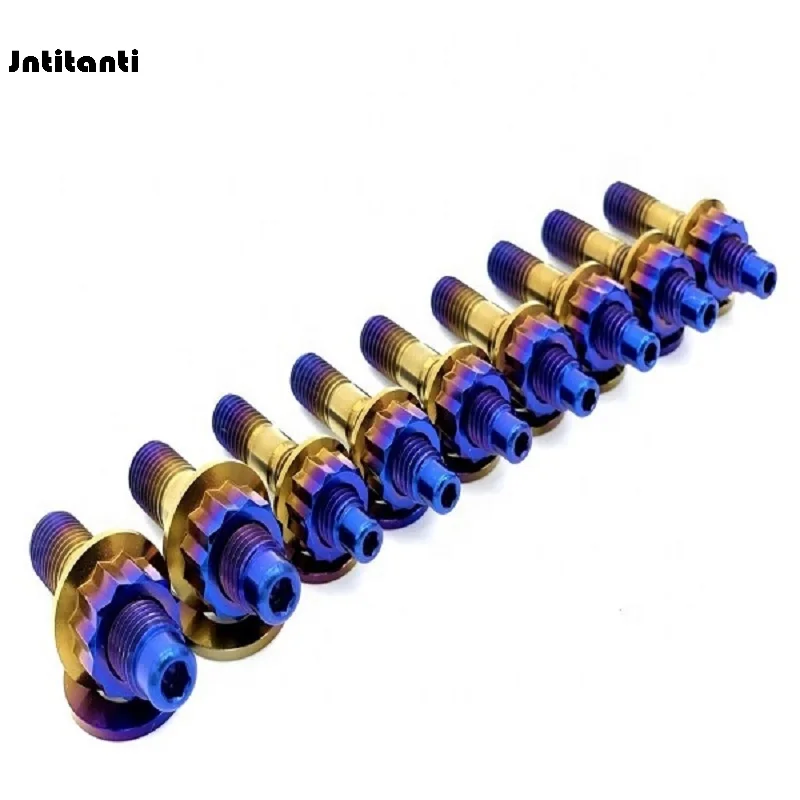 

Jntitanti Gr5 Titanium Exhaust Manifold Stud M6 M8 and M10