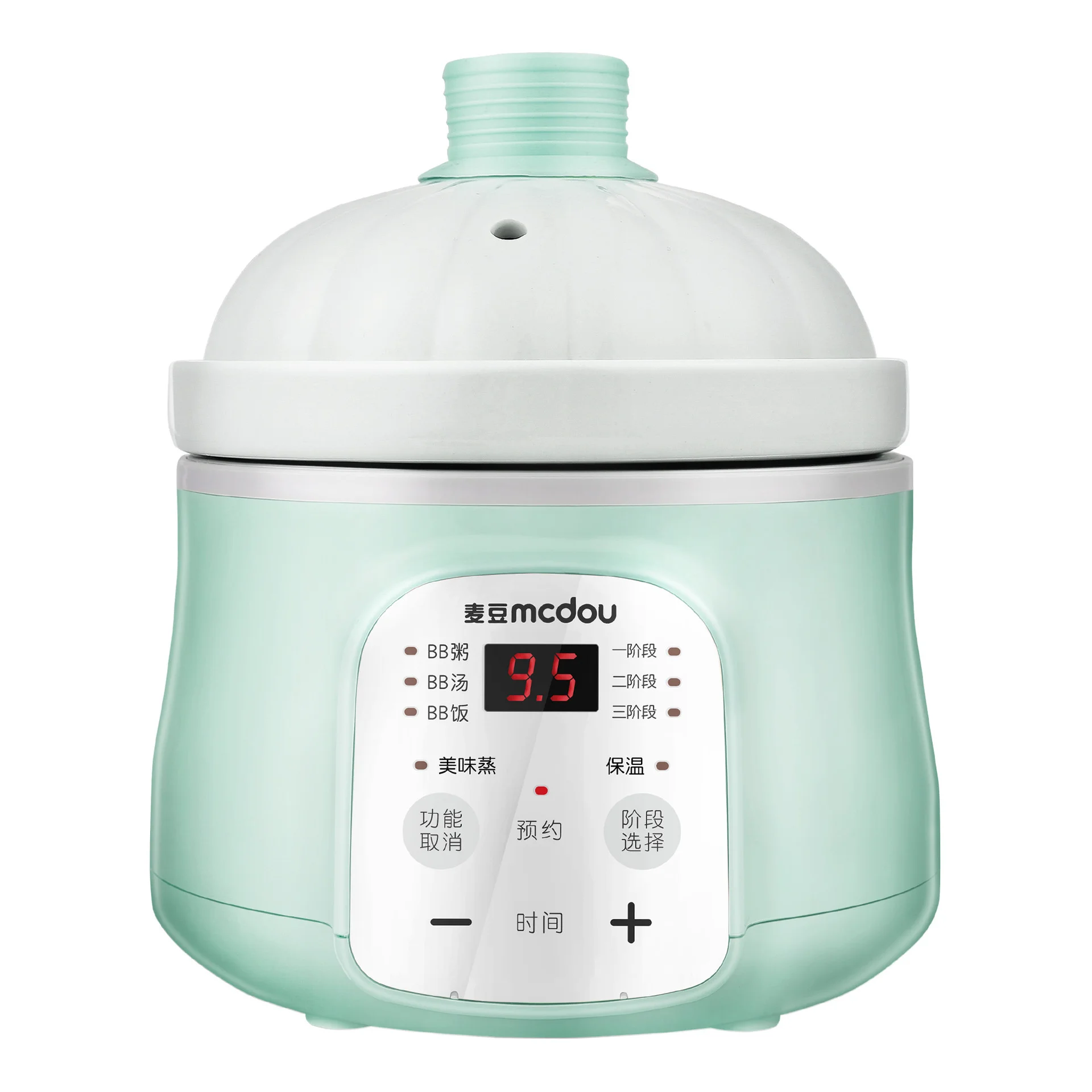 Baby electric stew pot baby auxiliary food pot fully automatic multi-function Mini BB pot porridge cooking artifact small stew