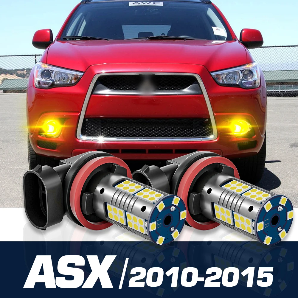 

2pcs LED Fog Light Canbus Accessories For Mitsubishi ASX 2010 2011 2012 2013 2014 2015