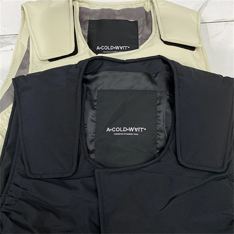 ACW Coats A-COLD WALL* Sleeveless PUFFER JACK Parkas Men Women A COLD WALL Vintagev Keep Warm Down Jacket