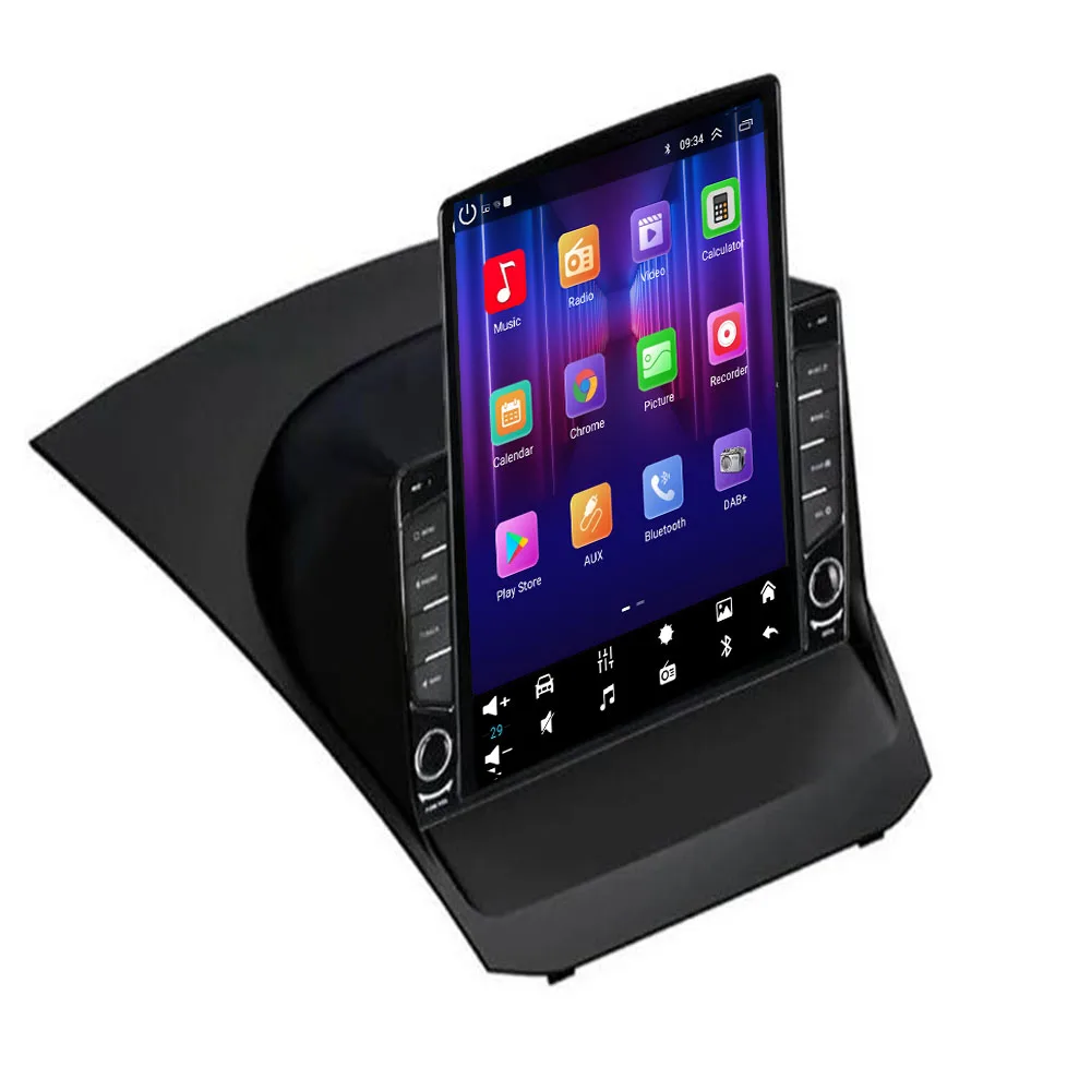 Беспроводной Carplay для Ford Fiesta 2009-2017 Android 14 Авто Радио Мультимедийный плеер