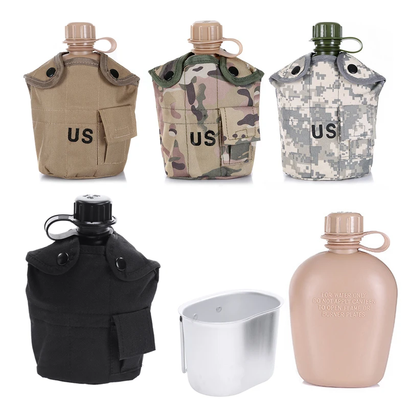 

3 шт./компл. уличный дорожный чайник, портативная бутылка для воды, многофункциональная легкая для путешествий, кемпинга, пешего туризма