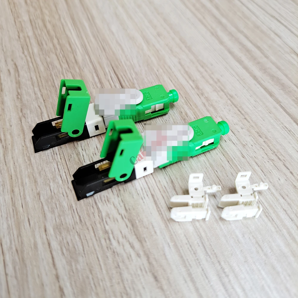 Promotion FTTH ESC250D SC APC Single-Mode Fiber Optic Quick Connector FTTH SM Optic Fast Connector