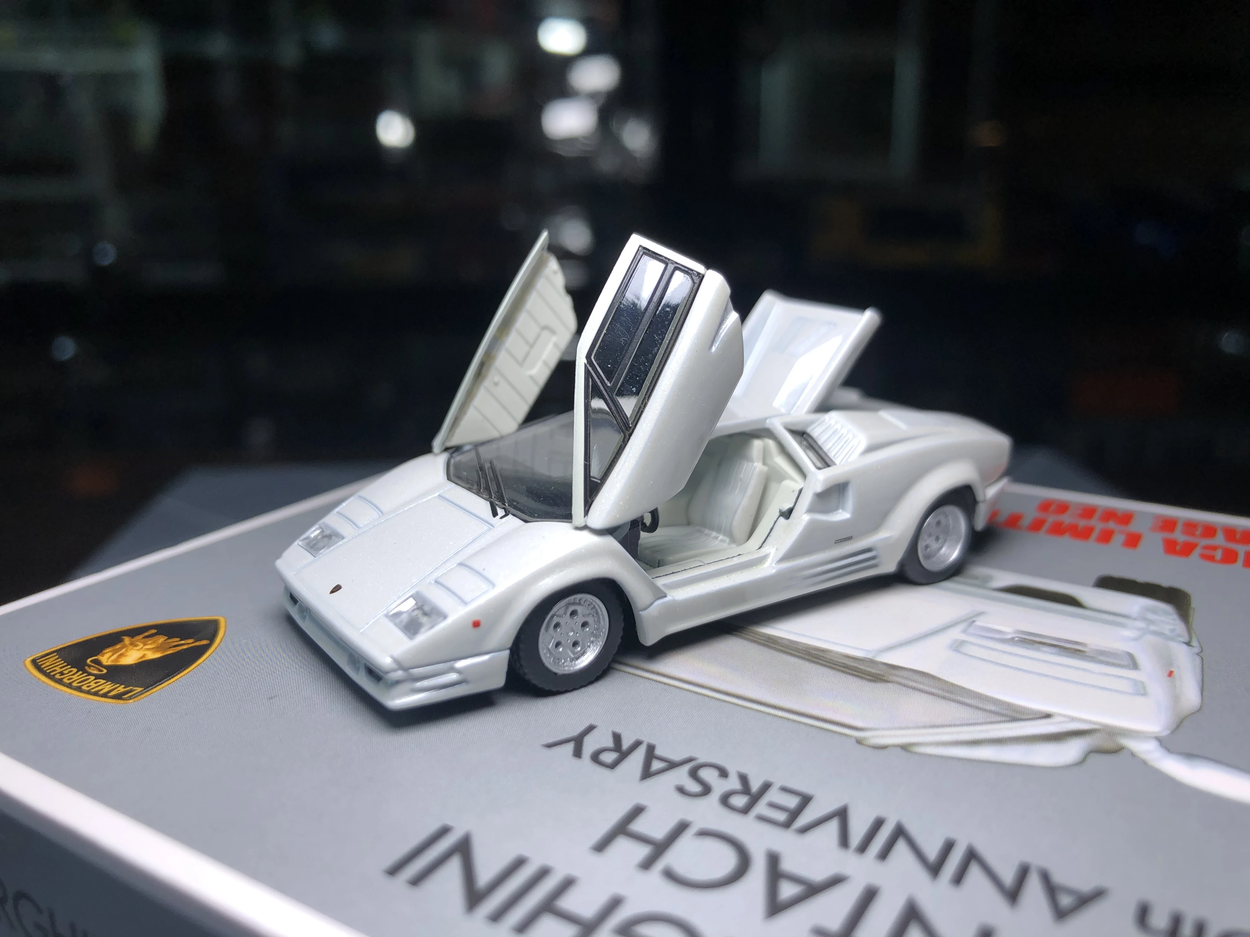 

Коллекция лимитированных винтажных моделей автомобилей Tomica Neo Tomytec Countach на 25-ю годовщину, лимитированная коллекция, хобби-игрушки ограниченного выпуска