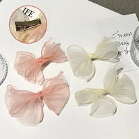 8pcsset super fairy new bow female mesh hair accessories headdress hairclips hairpin hairband