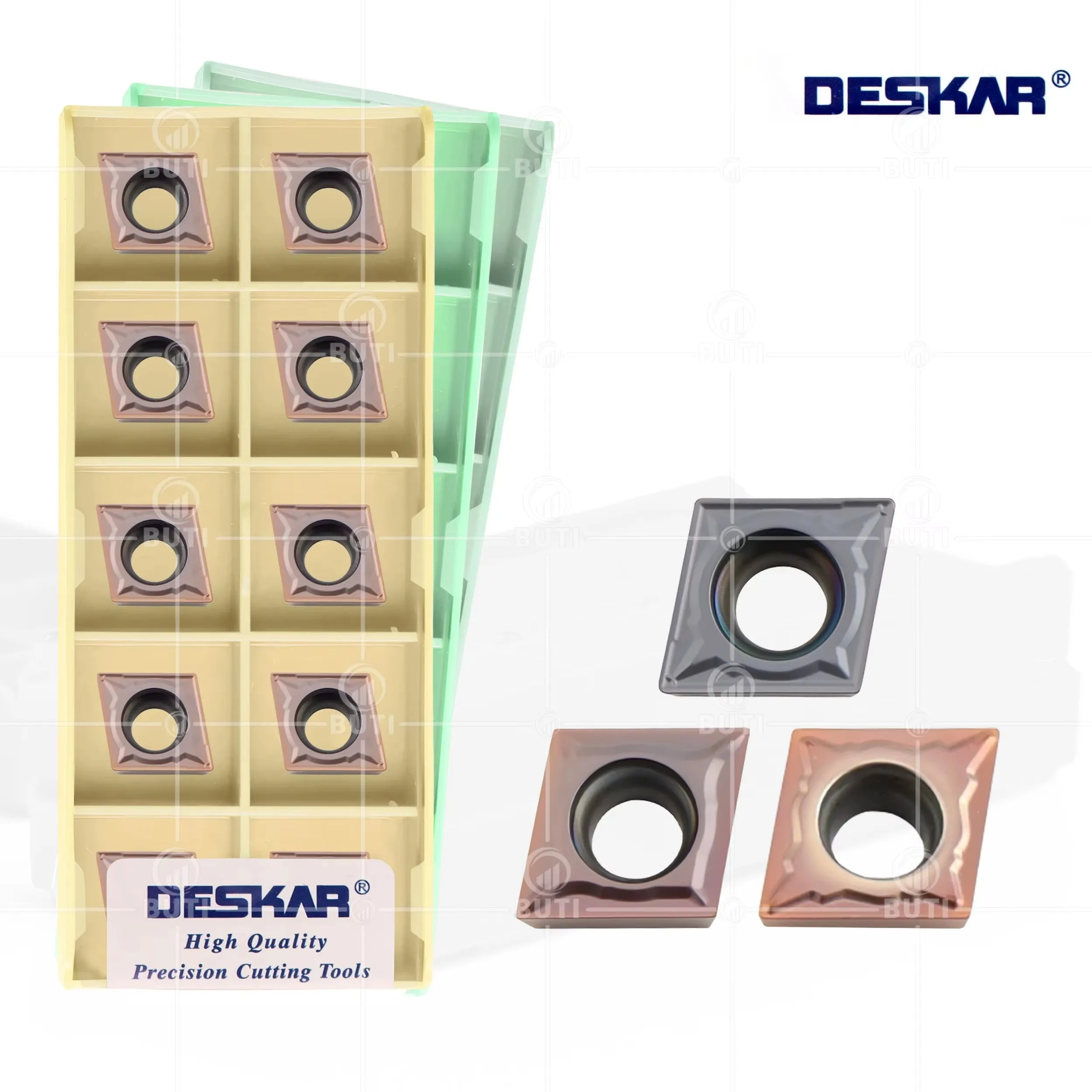 

DESKAR токарные пластины CCMT060204 09T304 MP GM VM LF6018S LF6018 LF6118 для нержавеющей стали