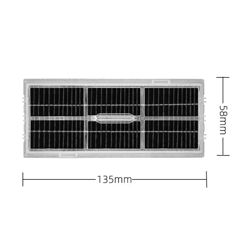 Фото 2025 Высокое качество 10 шт. HEPA-фильтр с активированным углем для S7 MaxV Ultra/T8Plus G10 G10S G20, запчасти для пылесоса №3