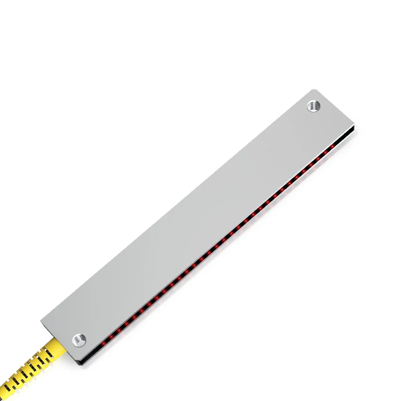 

100MM Industrial Flat Fiber Optic Sensor Presence Detection Banner Area Diffuse Reflective Fiber Optic Amplifier Sensor 24V