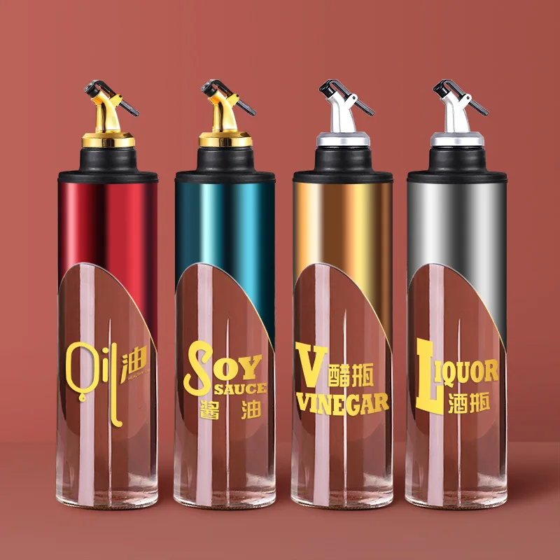 2 шт. стеклянные бутылки для масла и уксуса 23 унции |