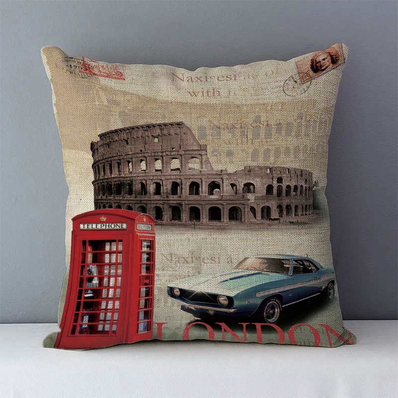 

Наволочка YOUNMLEY Ретро 45x45 см