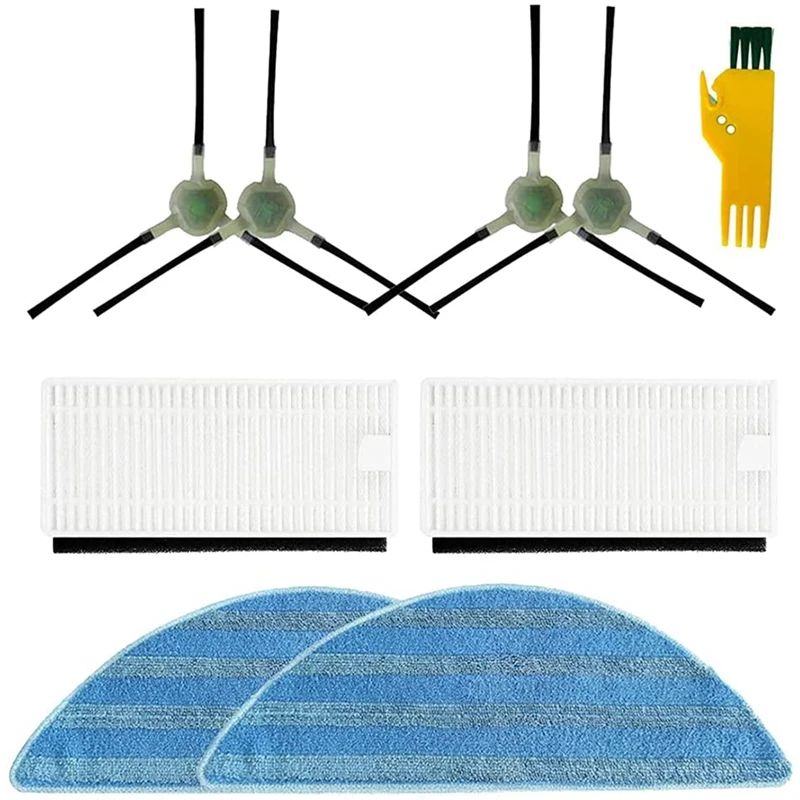 

Filters Side Brush Mop Pads for Lefant T700 M501 M200 M201 Robotic Vacuum Cleaner Replacement Parts Accessories Kits