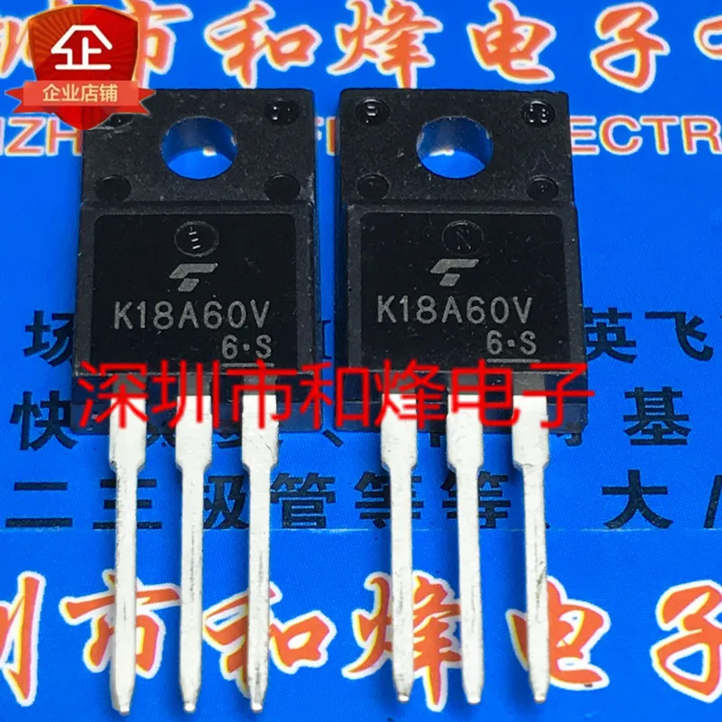 

5PCS-10PCS K18A60V TK18A60V TO-220F ORIGINAL ON STOCK