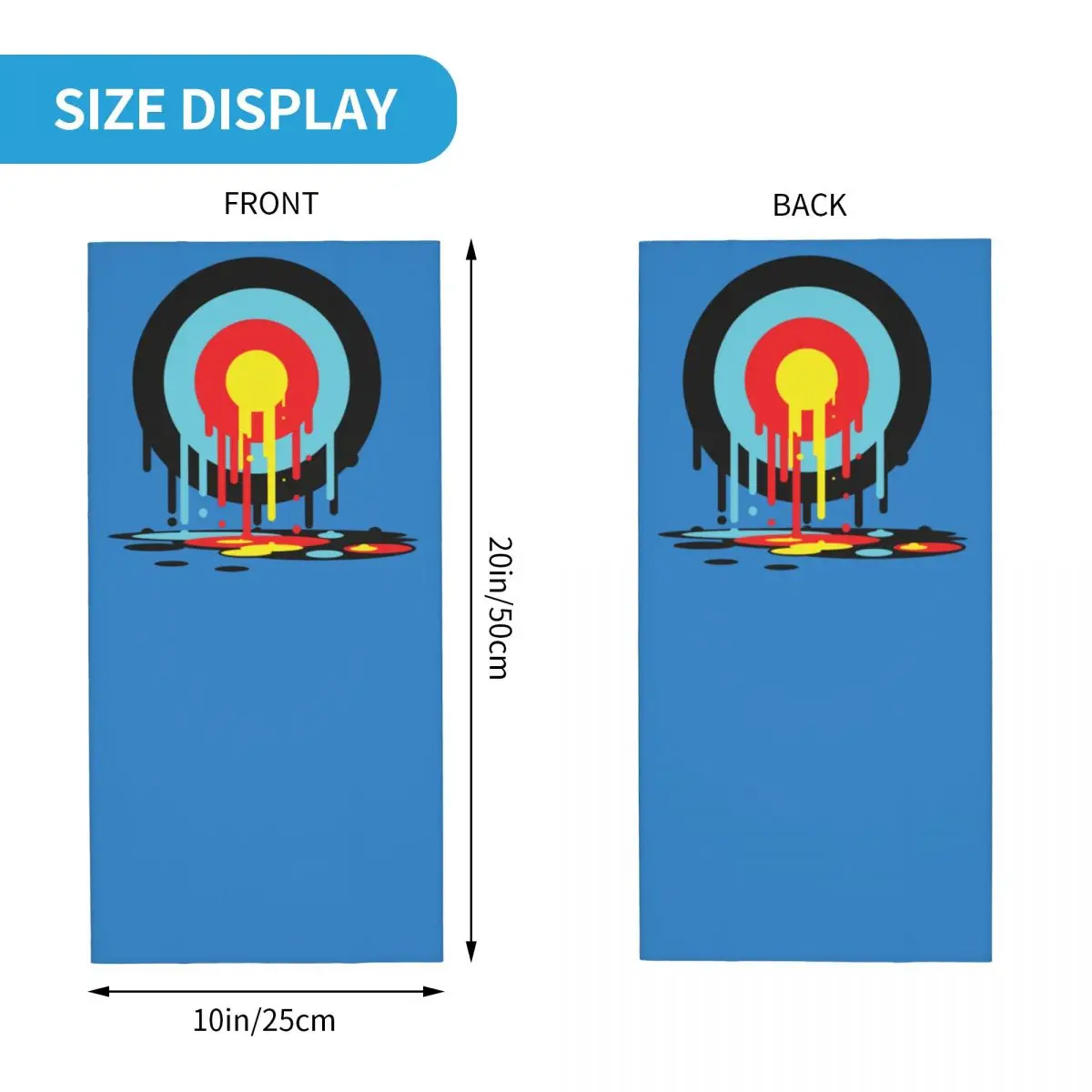 Weeping Target бандана на шею гетры для лыжного спорта езды велосипеде женский и
