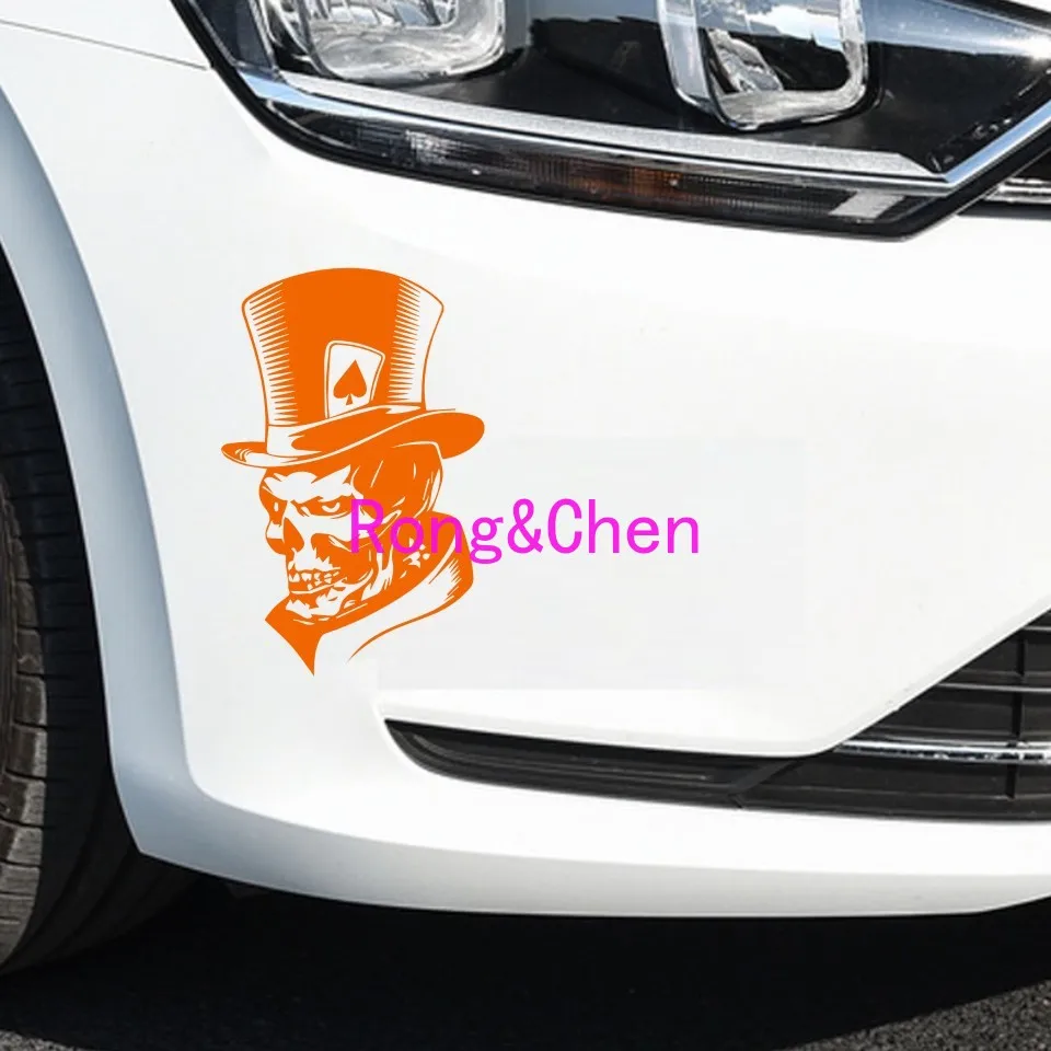 Торговая Автомобильная наклейка Rongchen милая в виде каркаса автомобильная