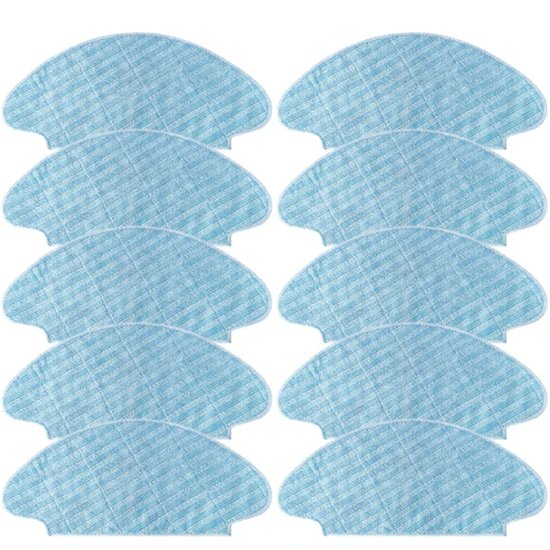 

10Pcs Water Mop Cloth Rags for X-Plorer Serie 20 40 50/ISWEEP Robotic Vacuum Cleaner Spare Parts Replacement Dropship