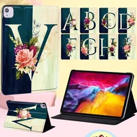 for apple ipad air 4 2020 10 9 inch shockproof tablet case anti fall half letter flip high quality pu leather stand cover case