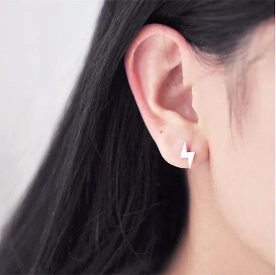 Серьги-гвоздики с молнией для мальчиков Харрис Магик Поттер Защита окружающей