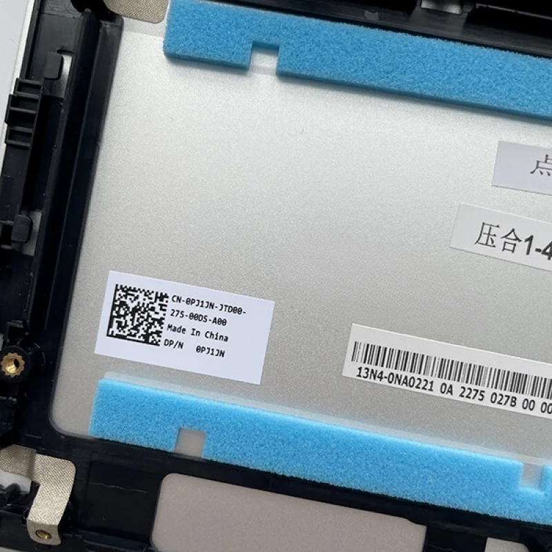 Новинка для Dell Inspiron 15 7591 клавиатура с упором рук и подсветкой серебристая 0PJ1JN PJ1JN