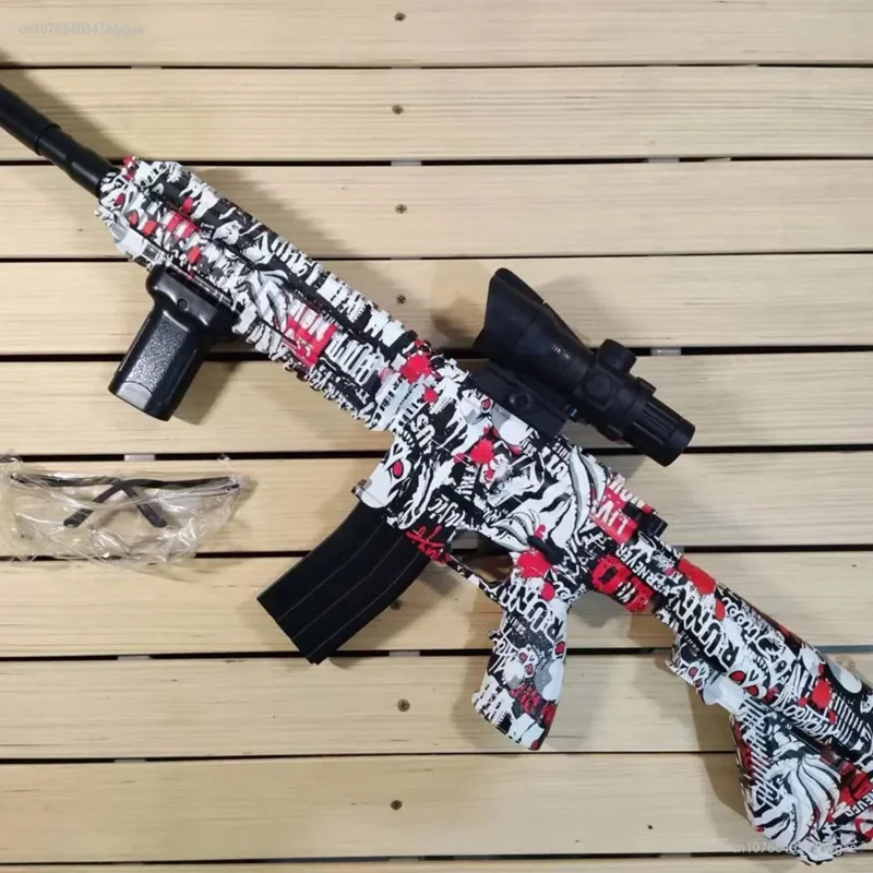 Гелевый пистолет электрический водяной шар игрушечный M416 полные аксессуары