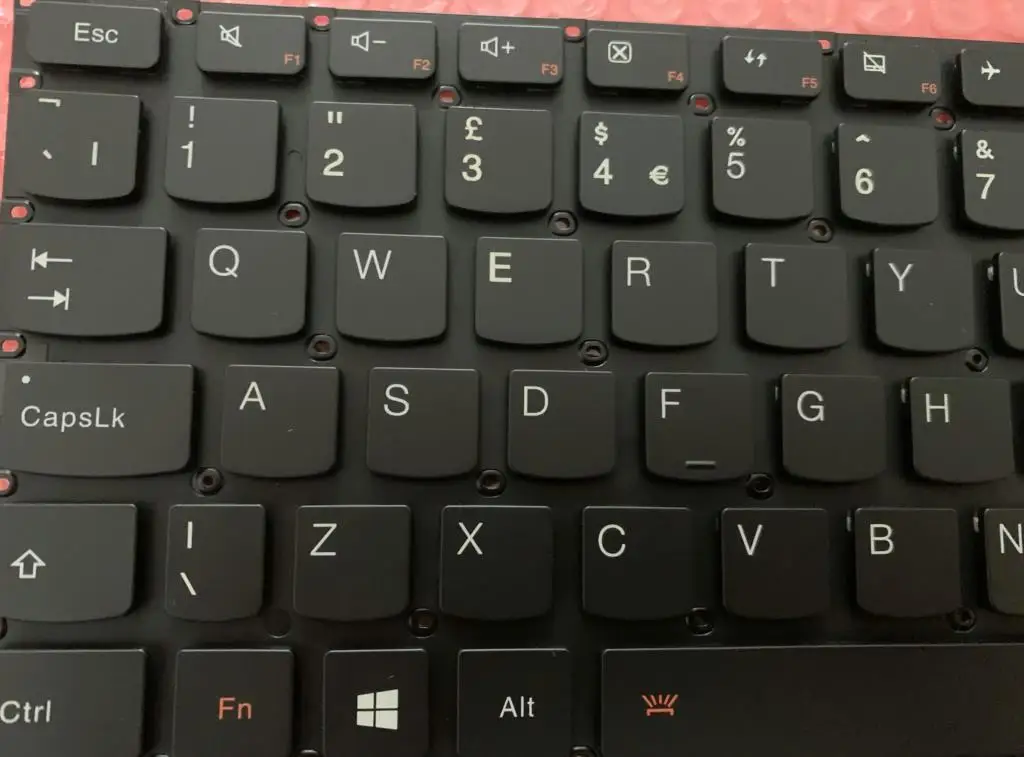 Клавиатура GEFENSI с подсветкой для Lenovo Yoga 2 13