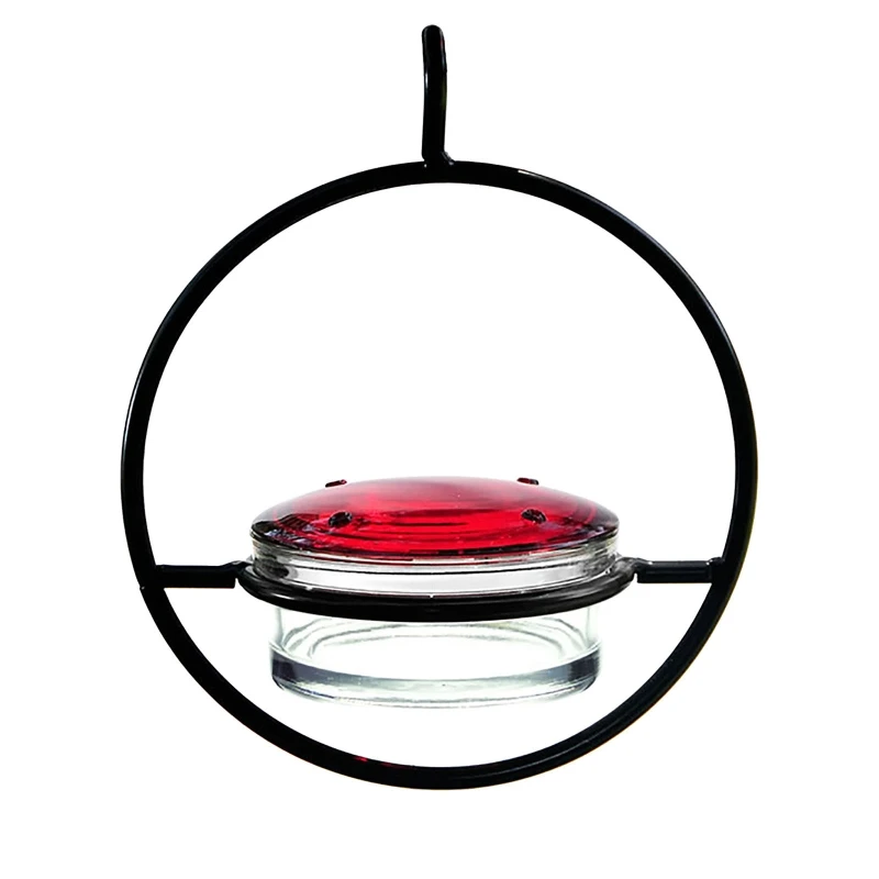 

2022 New Lightweight Durable Metal Bird Feeder Rustproof Scratch Resistant Hummingbird Hanging Feeder Heavy Duty Anti Fall