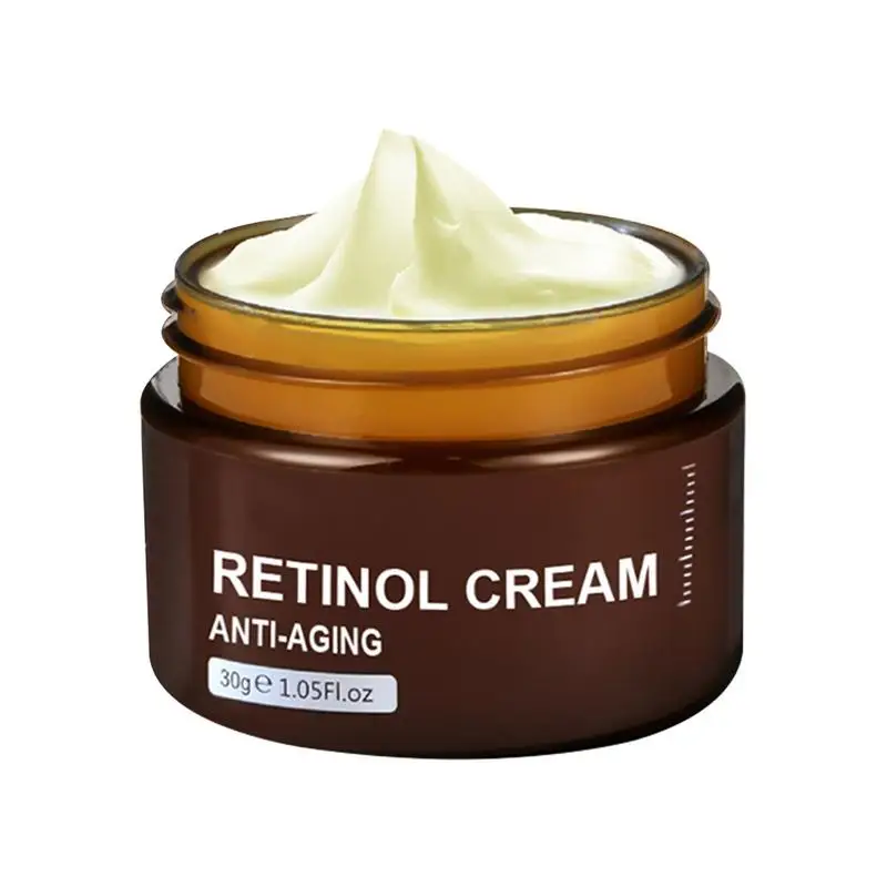 

30g Retin0l Cream For Face Retin0l Moisturizer Day Night Anti-Aging Moisturizer For Women Reduces Wrinkles Dryness Skin Care