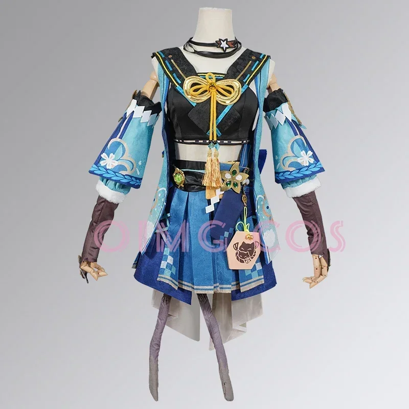 Genshin Impact Kirara Косплей Костюм Набор Для Взрослых Карнавал Аниме Хэллоуин Маскарад