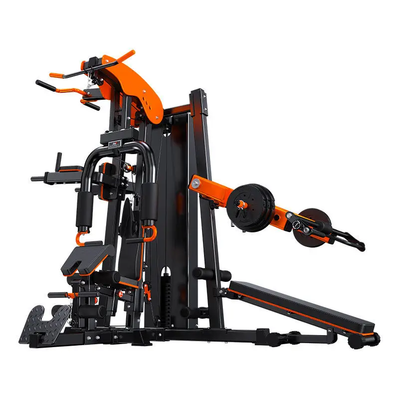 

Environmentally Friendly Rubberized Weight Plate Gym Professional Multi-Functional Comprehensive Smith Machine