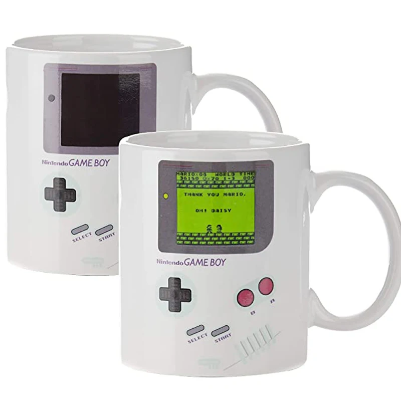 

Creative Game Machine Heat Changing Coffee Mug - Gift for Gamers, Fathers, Coffee Enthusiasts