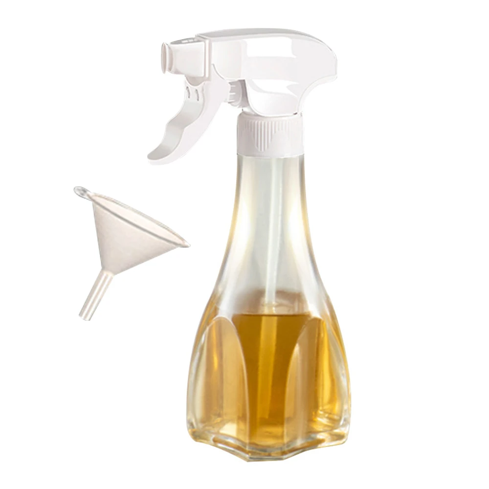 

Oil Spray Bottle 240ml Olive Oil Sprayers Portable Oil Dispenser for Kitchen Home Cooking Tools Transparent Vinegar Spray TS2