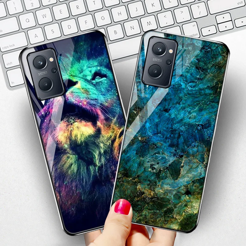 

Realme 9 Pro Plus Case For OPPO Realme 9i Funda Realme 8 Pro 7 6 5 8i C21 C3 GT Neo 2 GT2 6i 5i Tempered Glass Back Covers Coque