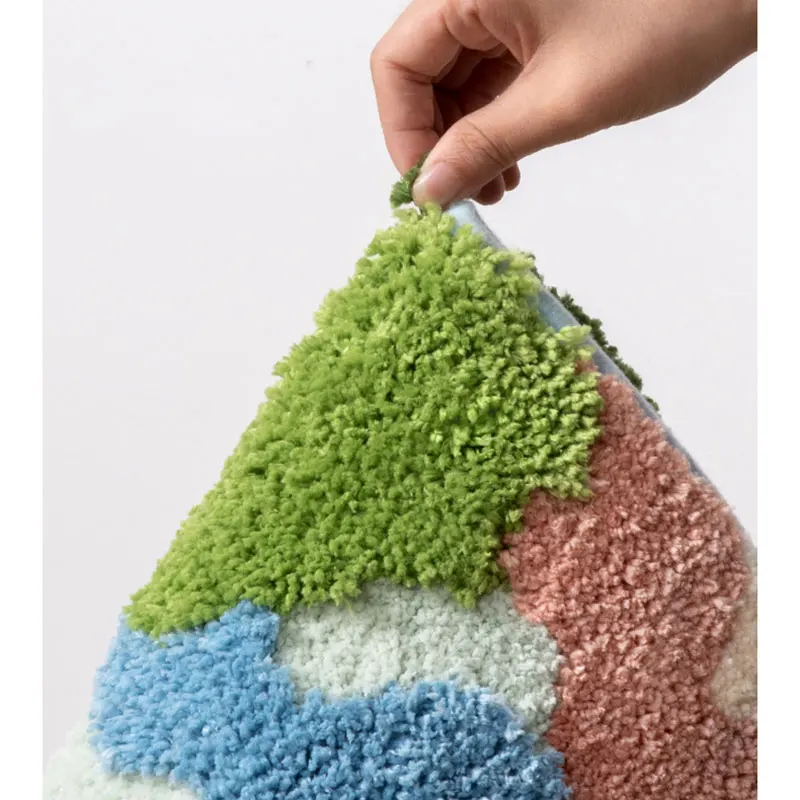 Зеленый мох стильные турфтинговые коврики необычное Искусственное искусство