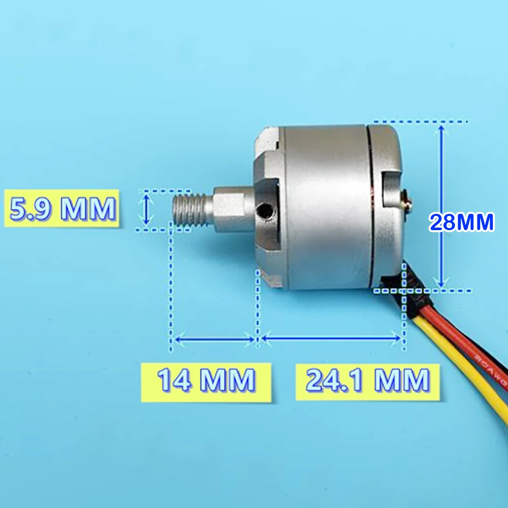 

3S-4S 820KV Micro 2212 Brushless Motor Model Aircraft Mini BLDC RC Brushless Motor DC 12V for Drone Airplane Quadcopter RC Toy