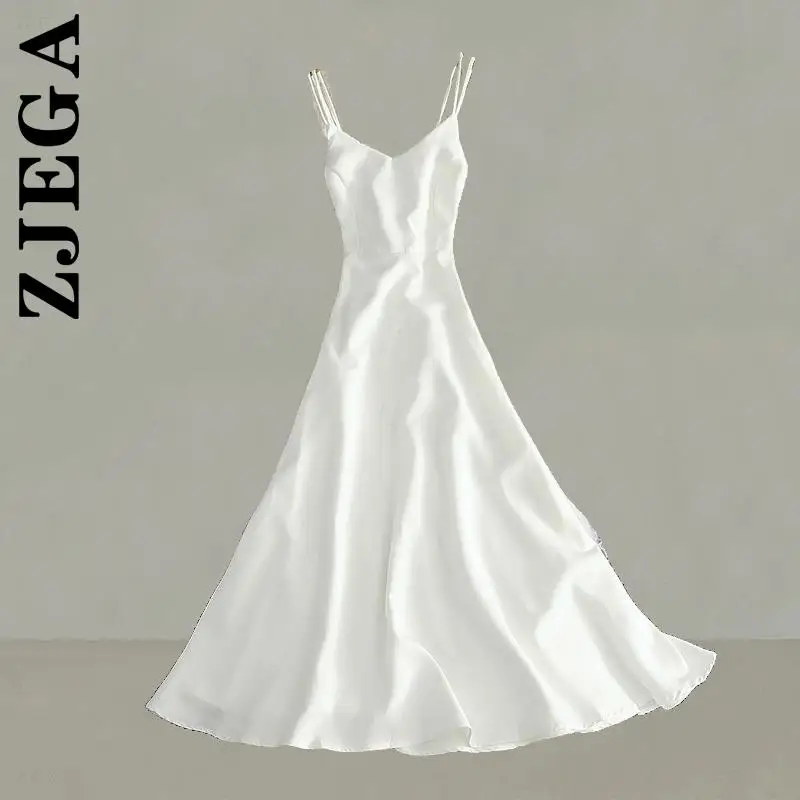 

Модное женское платье Zjega в стиле Харадзюку, женское пляжное платье, универсальное стильное платье, эластичное облегающее платье, женское п...