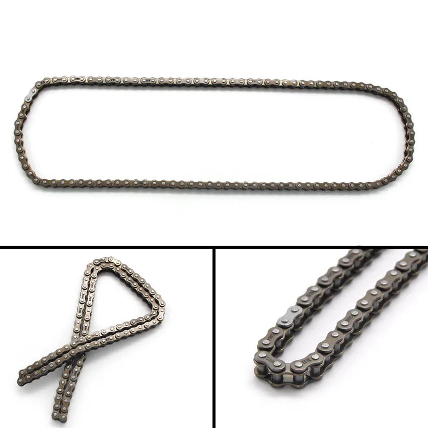 Цепь зубчатая для мотоцикла Yamaha YFM200 Moto 4 YFM225 XT225 BW200 TT225 TTR225 TTR230 YFM250X