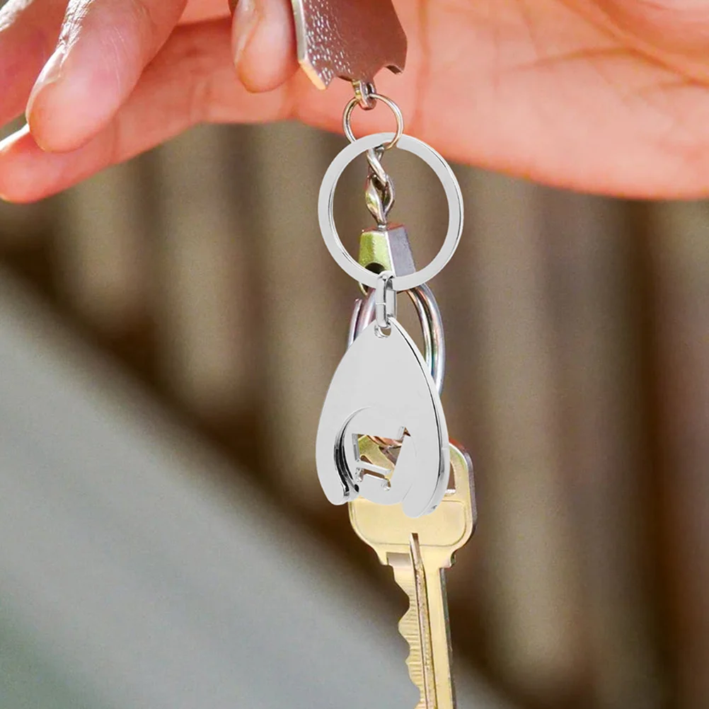 Брелок для ключей открывалка тележки покупок портативные открывалки подвеска