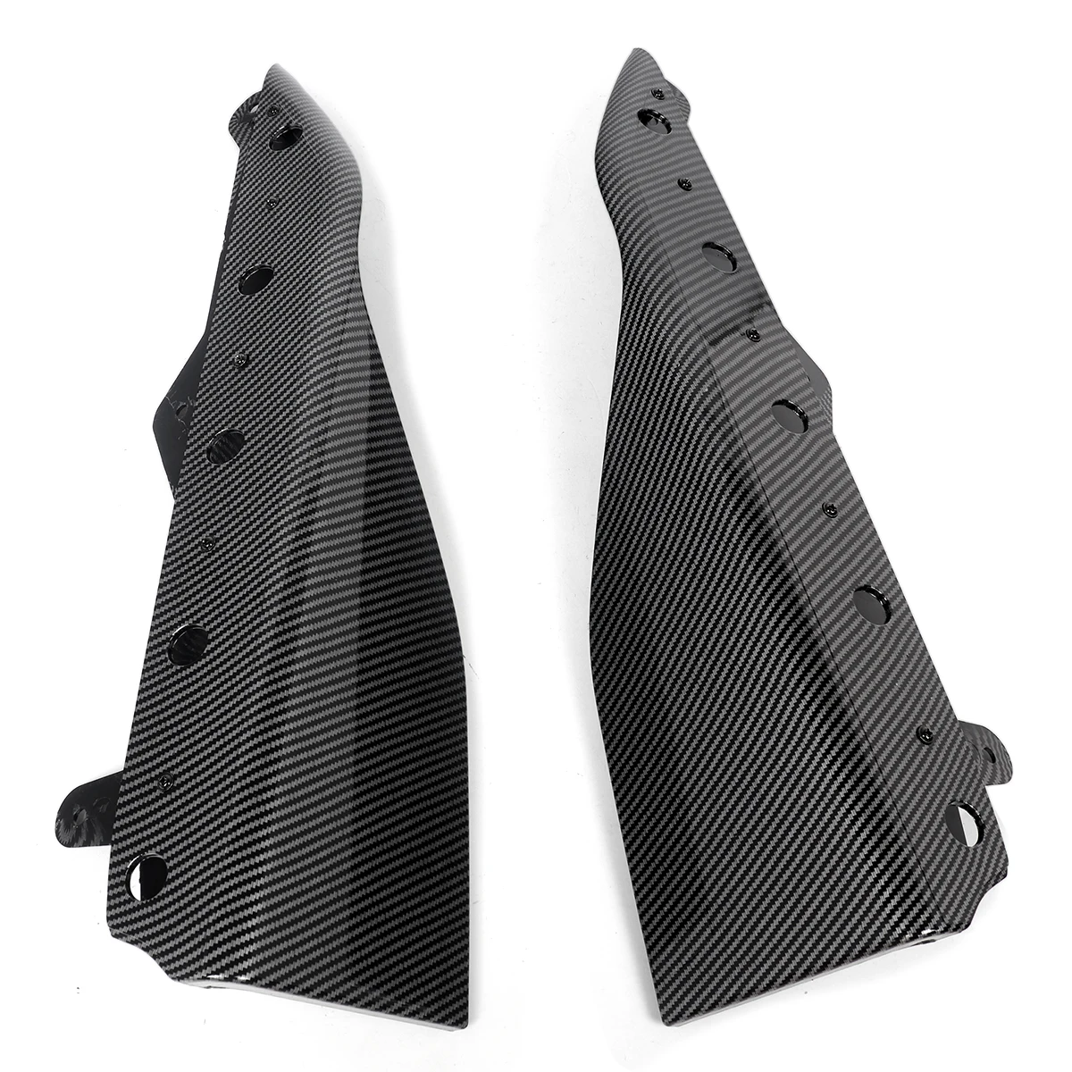 Боди-юбка для BMW 2 серии G42 220i 230i M240i Coupe 2022-2024 черные глянцевые боковые юбки