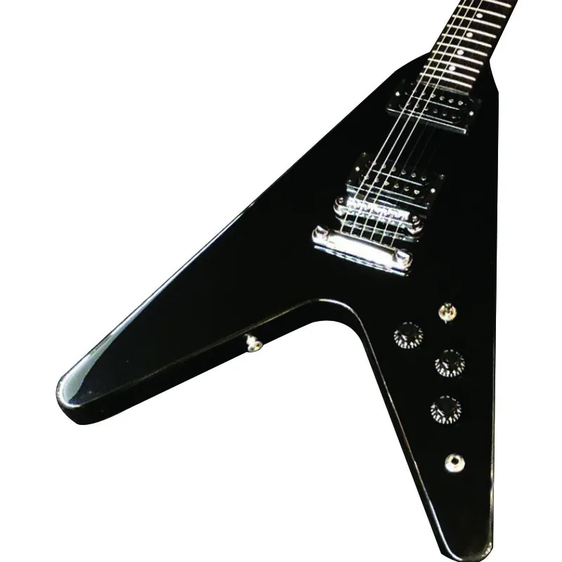 

80s Flying V Ebony 204730203 2.95kg Electric Guitar as same of the pictures