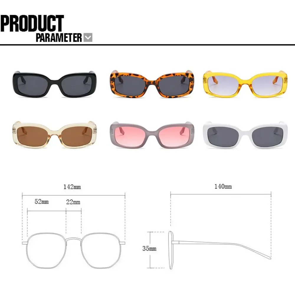 Солнечные очки в стиле панк с небольшой оправой антибликовые солнцезащитные