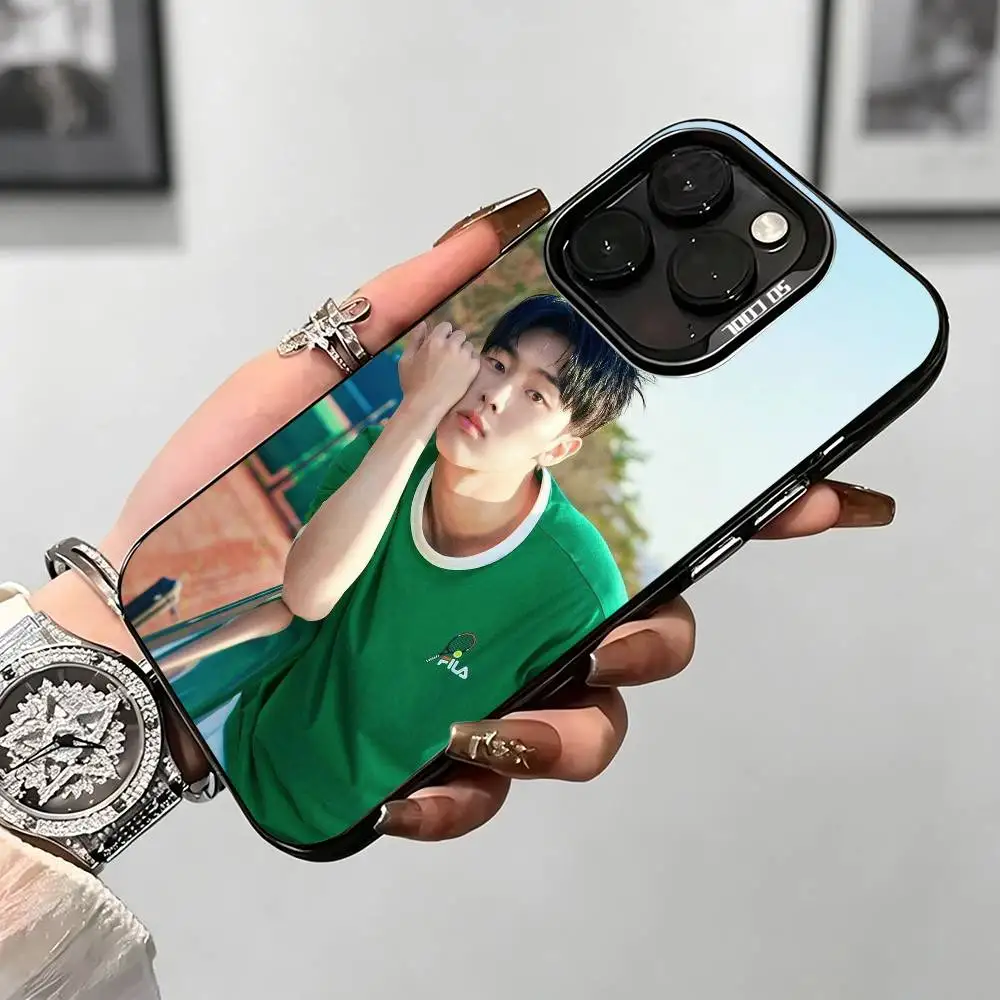 Очаровательный чехол для телефона Choi Hyun Wook для iPhone 17, 16, 15, 14, 13, 12, 11 Plus, Pro Max, XS, красочный, серебристо-черный (art.: 3920dbb68b6bb) - 3920dbb68b6bb