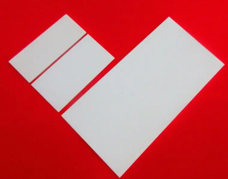 

Индивидуальный глиноземный керамический лист 5x22x1 мм 6x24x1 мм