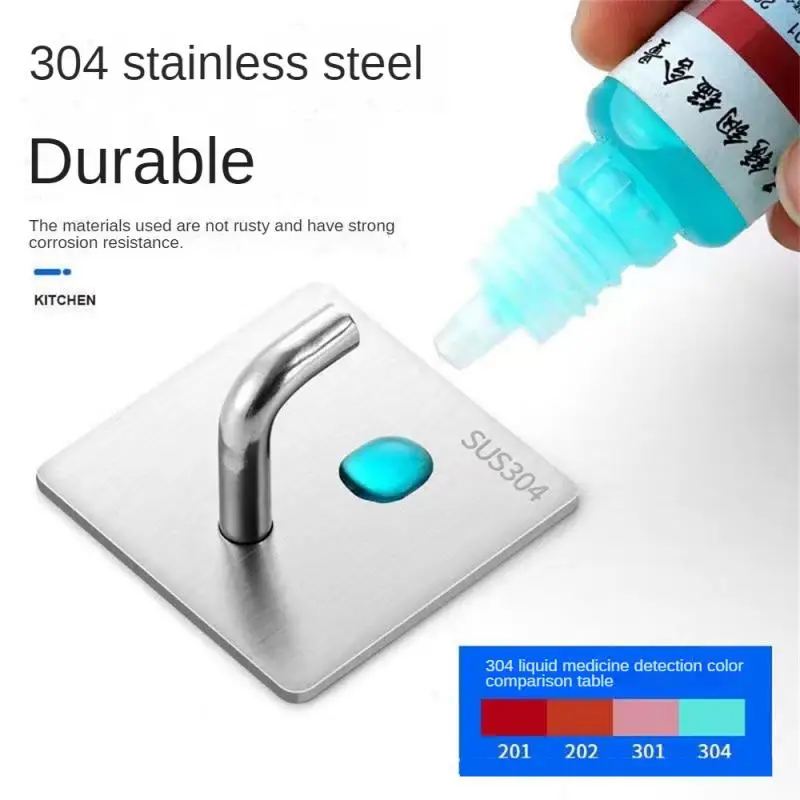

Viscose Hook 15g Anti-rust Anti-corrosion Stainless Steel Durable Storage Hooks Kitchen Wall Hook Stainless Steel Hook