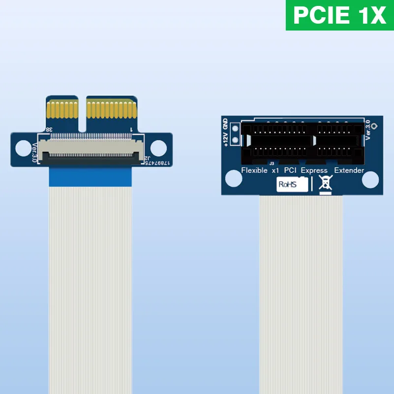 Pcie1x Удлинительный кабель PCI-E 1x гибкий кабель FFC 36pin удлинитель кабеля 1x внешний 90 градусов 30 см Pcie1x Удлинительный кабель PCI-E 1x гибкий кабель FFC 36pin удлинитель кабеля 1x внешний 90 градусов 30 см