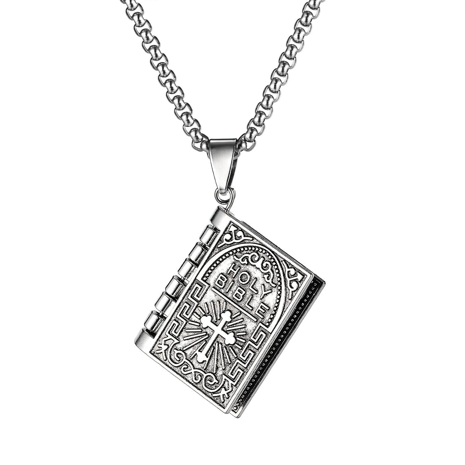

Contracted Classic Joker Tide Restoring Ancient Ways Street Fair Open Prayer Necklace Pendant
