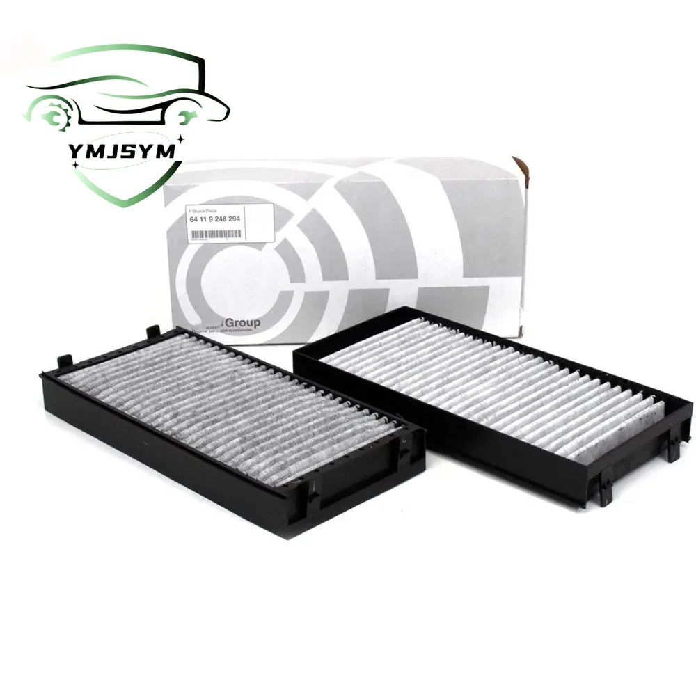 64119248294 активированный уголь ABS салонный фильтр для BMW E70 X5 E71 X6 F01 F02 F07 F10 64319945586 новые